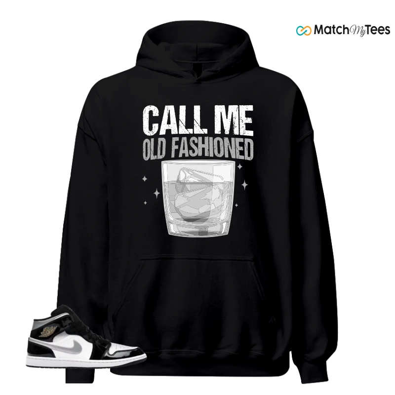 NIKE AIR JORDAN 1 MID SE BLACK WHITE SNEAKER Matching Tees hoodie