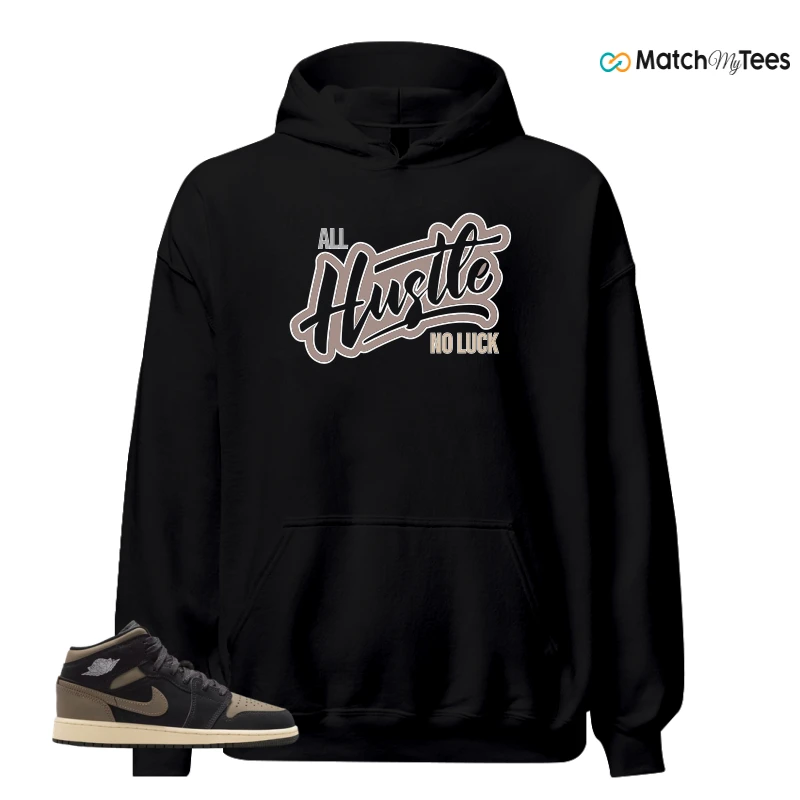 NIKE AIR JORDAN 1 MID SE OLIVE GREY SNEAKER Matching Tees hoodie