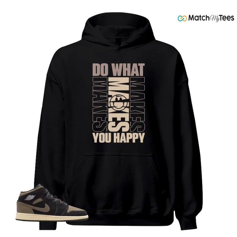 NIKE AIR JORDAN 1 MID SE OLIVE GREY SNEAKER Matching Tees hoodie
