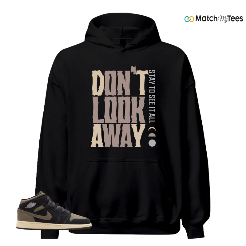 NIKE AIR JORDAN 1 MID SE OLIVE GREY SNEAKER Matching Tees hoodie
