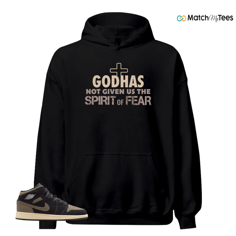 NIKE AIR JORDAN 1 MID SE OLIVE GREY SNEAKER Matching Tees hoodie