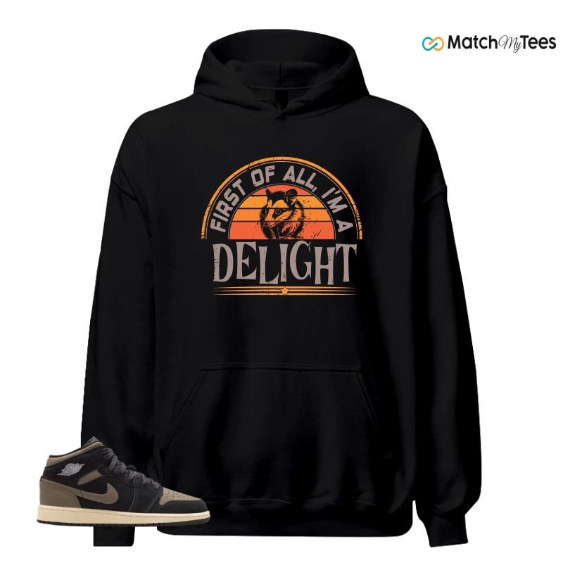 NIKE AIR JORDAN 1 MID SE OLIVE GREY SNEAKER Matching Tees hoodie