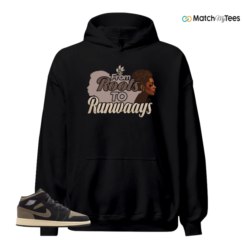 NIKE AIR JORDAN 1 MID SE OLIVE GREY SNEAKER Matching Tees hoodie