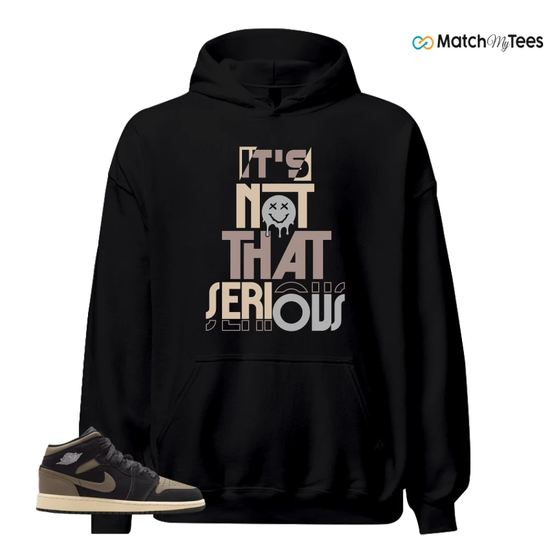 NIKE AIR JORDAN 1 MID SE OLIVE GREY SNEAKER Matching Tees hoodie