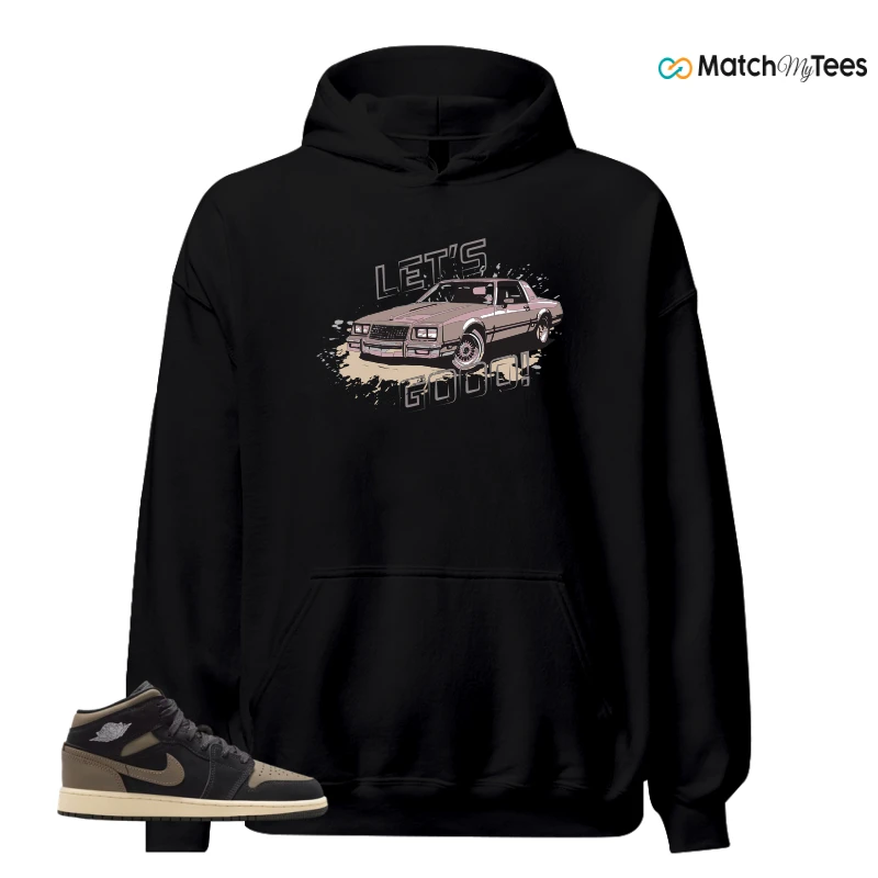 NIKE AIR JORDAN 1 MID SE OLIVE GREY SNEAKER Matching Tees hoodie