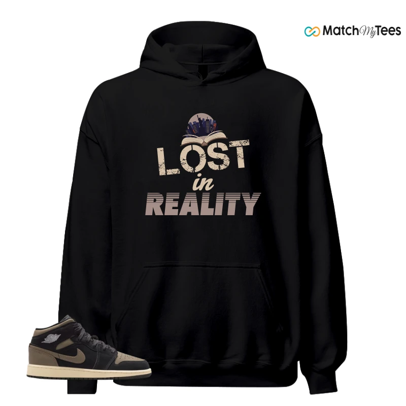 NIKE AIR JORDAN 1 MID SE OLIVE GREY SNEAKER Matching Tees hoodie
