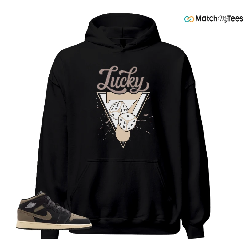 NIKE AIR JORDAN 1 MID SE OLIVE GREY SNEAKER Matching Tees hoodie