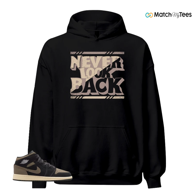 NIKE AIR JORDAN 1 MID SE OLIVE GREY SNEAKER Matching Tees hoodie