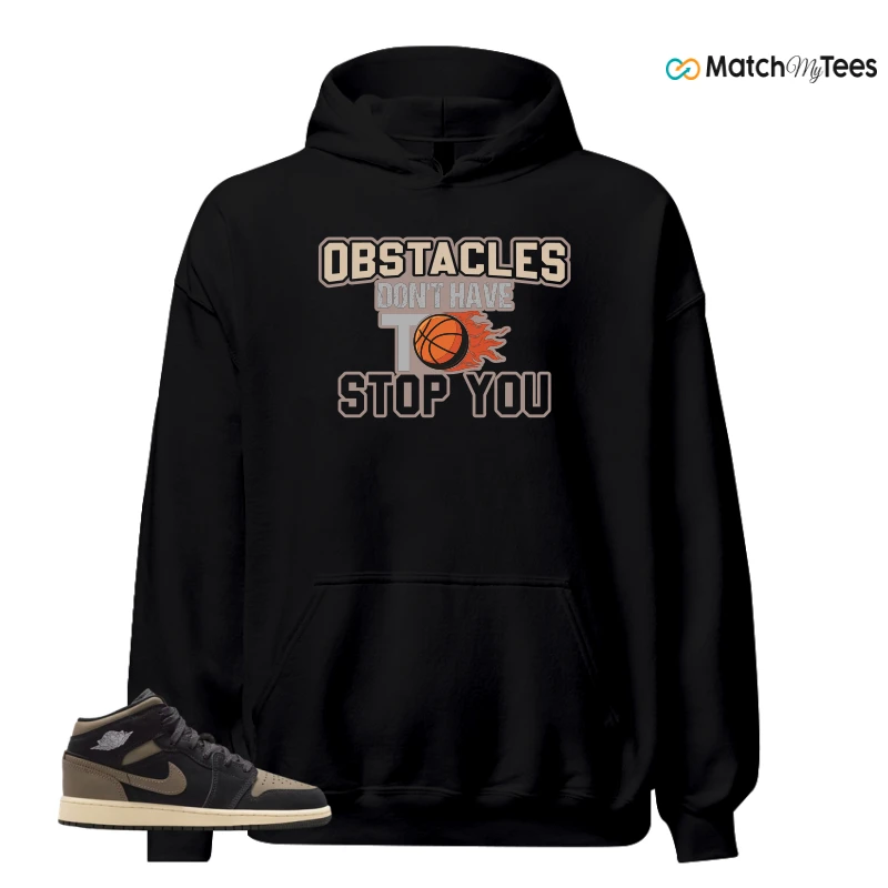 NIKE AIR JORDAN 1 MID SE OLIVE GREY SNEAKER Matching Tees hoodie