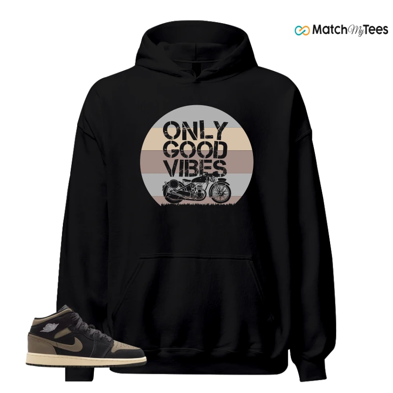 NIKE AIR JORDAN 1 MID SE OLIVE GREY SNEAKER Matching Tees hoodie