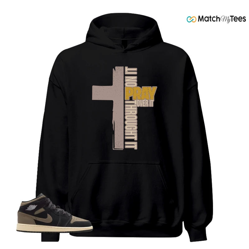 NIKE AIR JORDAN 1 MID SE OLIVE GREY SNEAKER Matching Tees hoodie