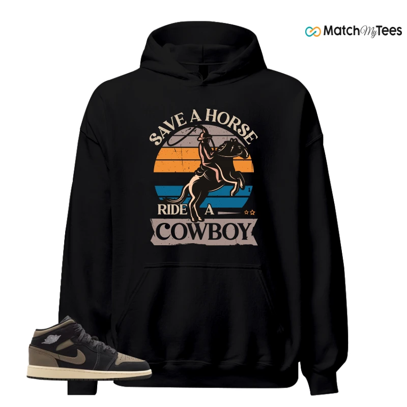 NIKE AIR JORDAN 1 MID SE OLIVE GREY SNEAKER Matching Tees hoodie