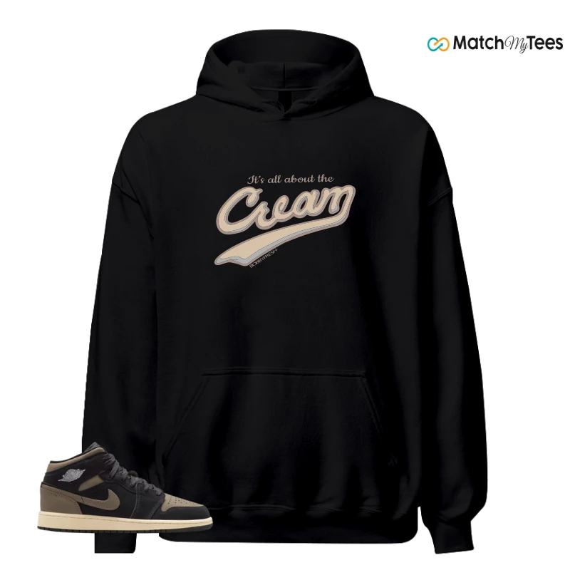 NIKE AIR JORDAN 1 MID SE OLIVE GREY SNEAKER Matching Tees hoodie