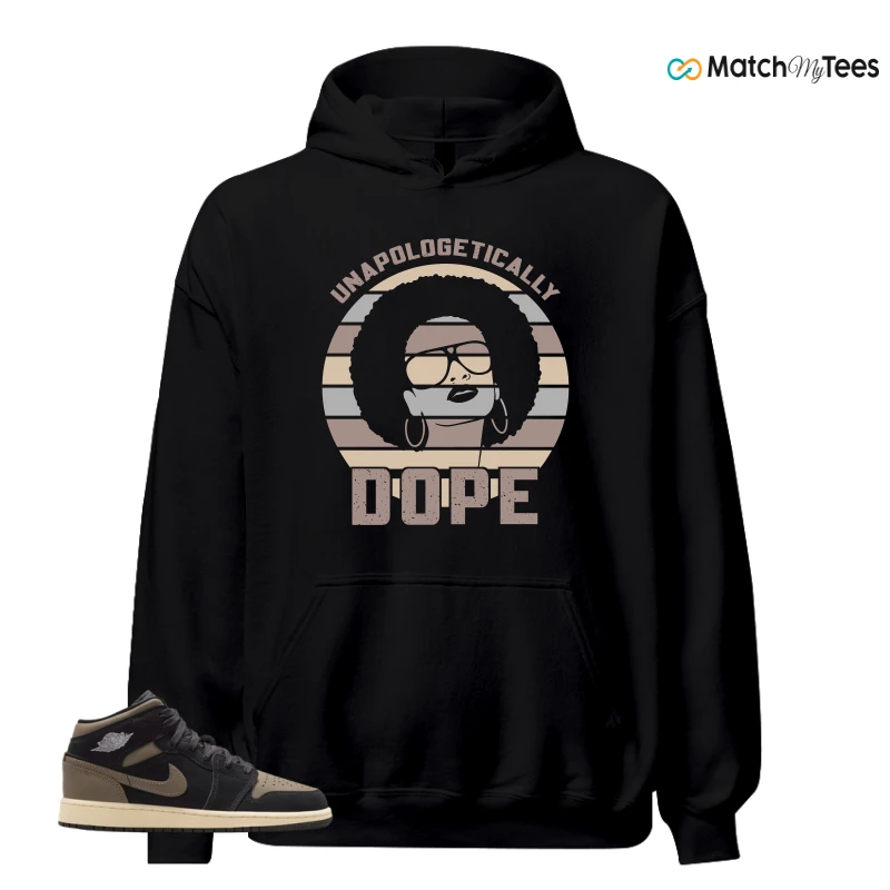 NIKE AIR JORDAN 1 MID SE OLIVE GREY SNEAKER Matching Tees hoodie