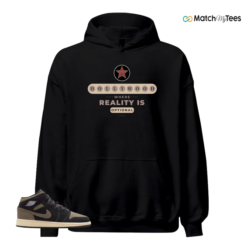 NIKE AIR JORDAN 1 MID SE OLIVE GREY SNEAKER Matching Tees hoodie