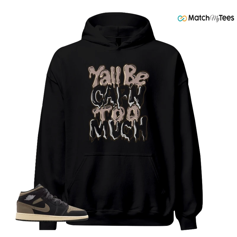 NIKE AIR JORDAN 1 MID SE OLIVE GREY SNEAKER Matching Tees hoodie