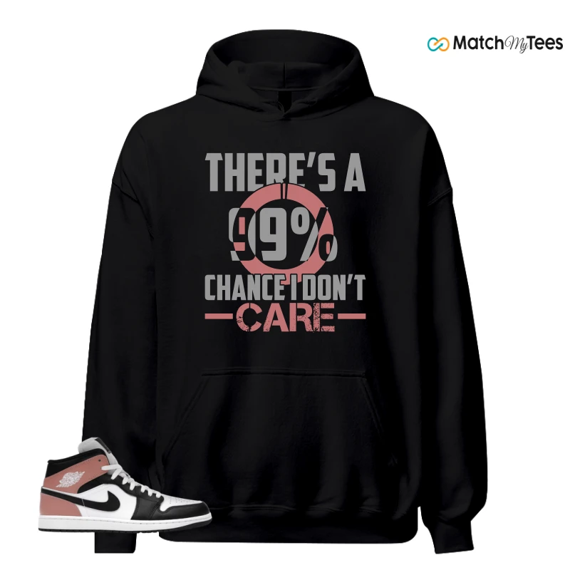 NIKE AIR JORDAN 1 MID WHITE RUST PINK BLACK SNEAKER Matching Tees hoodie