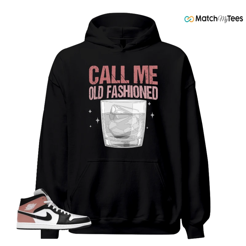 NIKE AIR JORDAN 1 MID WHITE RUST PINK BLACK SNEAKER Matching Tees hoodie