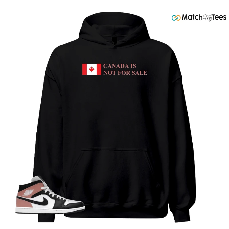 NIKE AIR JORDAN 1 MID WHITE RUST PINK BLACK SNEAKER Matching Tees hoodie