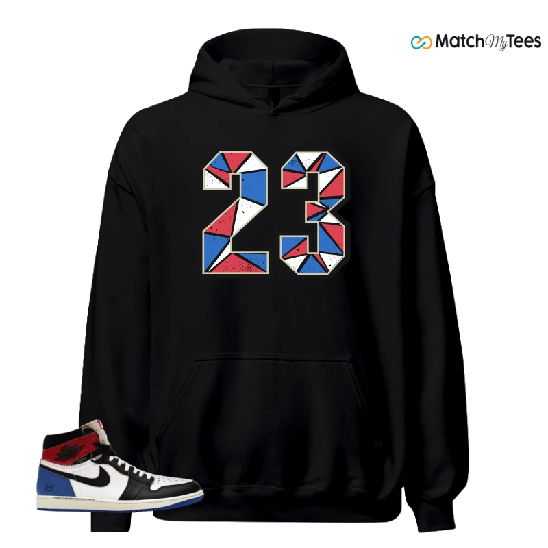 NIKE AIR JORDAN 1 RETRO HIGH OG SP FRAGMENT X UNION LA VARSITY RED SPORT ROYAL SNEAKER Matching Tees hoodie