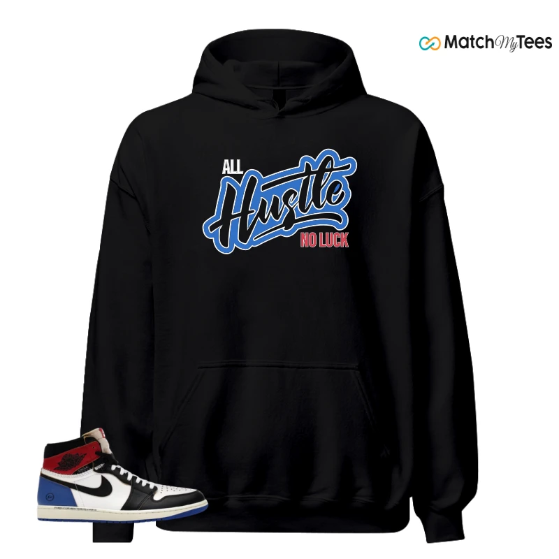 NIKE AIR JORDAN 1 RETRO HIGH OG SP FRAGMENT X UNION LA VARSITY RED SPORT ROYAL SNEAKER Matching Tees hoodie