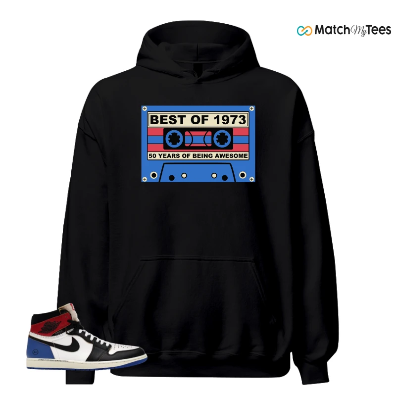 NIKE AIR JORDAN 1 RETRO HIGH OG SP FRAGMENT X UNION LA VARSITY RED SPORT ROYAL SNEAKER Matching Tees hoodie