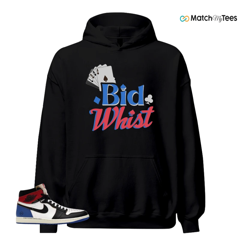NIKE AIR JORDAN 1 RETRO HIGH OG SP FRAGMENT X UNION LA VARSITY RED SPORT ROYAL SNEAKER Matching Tees hoodie