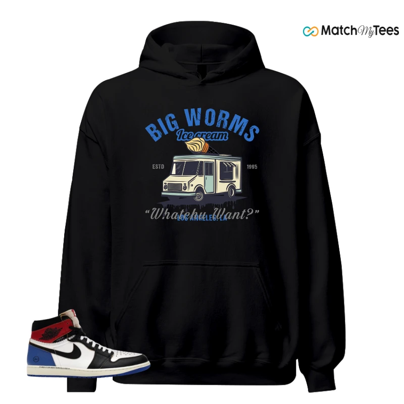 NIKE AIR JORDAN 1 RETRO HIGH OG SP FRAGMENT X UNION LA VARSITY RED SPORT ROYAL SNEAKER Matching Tees hoodie