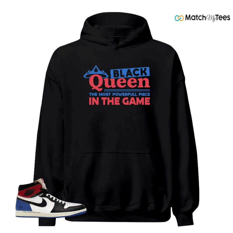 NIKE AIR JORDAN 1 RETRO HIGH OG SP FRAGMENT X UNION LA VARSITY RED SPORT ROYAL SNEAKER Matching Tees hoodie