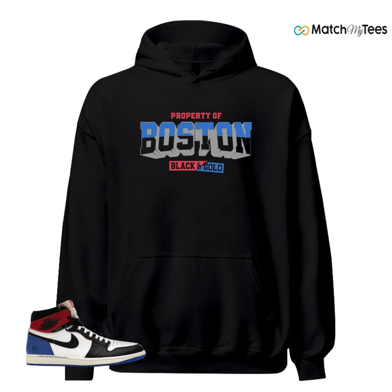 NIKE AIR JORDAN 1 RETRO HIGH OG SP FRAGMENT X UNION LA VARSITY RED SPORT ROYAL SNEAKER Matching Tees hoodie