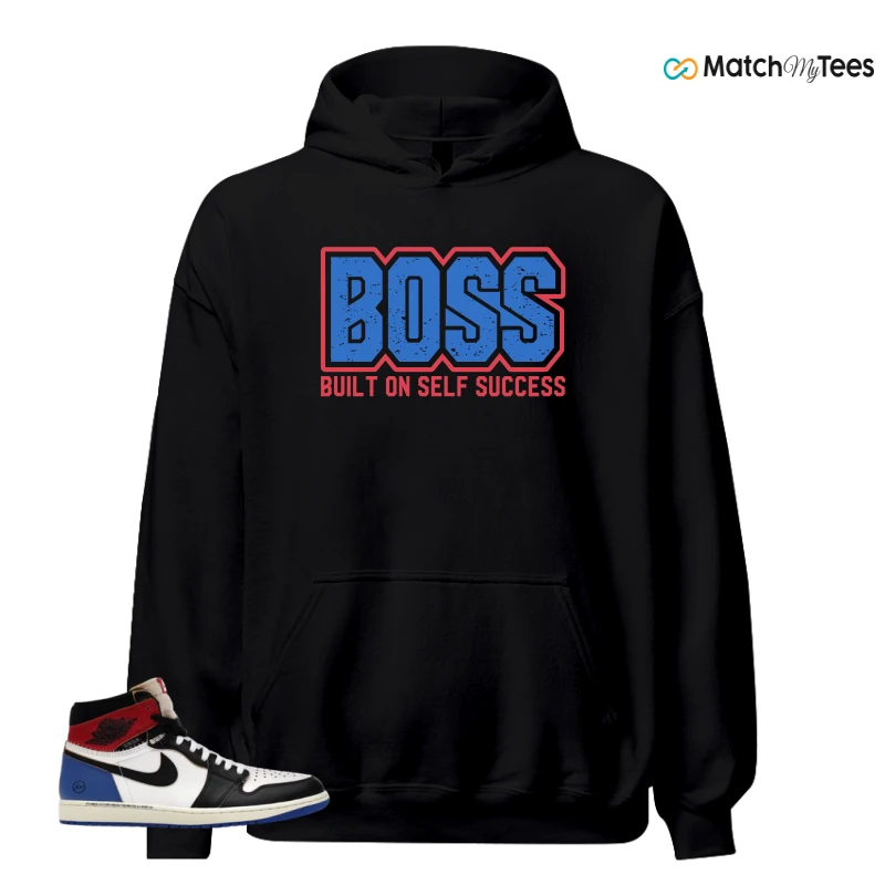 NIKE AIR JORDAN 1 RETRO HIGH OG SP FRAGMENT X UNION LA VARSITY RED SPORT ROYAL SNEAKER Matching Tees hoodie