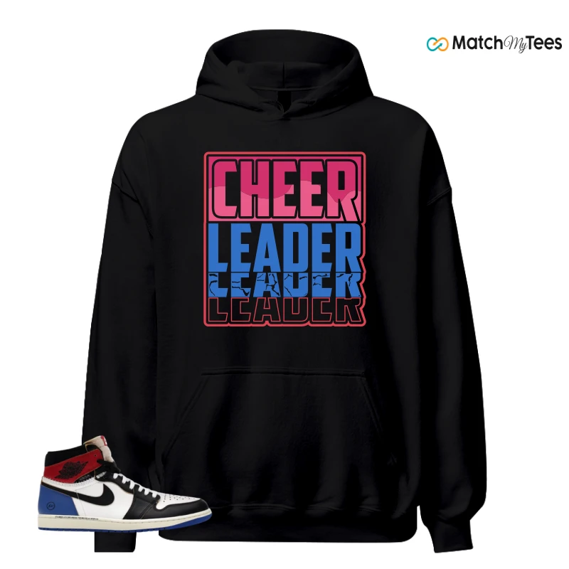 NIKE AIR JORDAN 1 RETRO HIGH OG SP FRAGMENT X UNION LA VARSITY RED SPORT ROYAL SNEAKER Matching Tees hoodie
