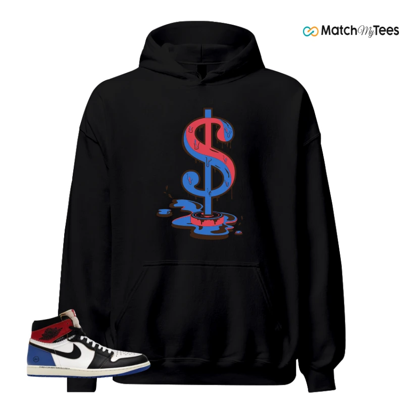 NIKE AIR JORDAN 1 RETRO HIGH OG SP FRAGMENT X UNION LA VARSITY RED SPORT ROYAL SNEAKER Matching Tees hoodie