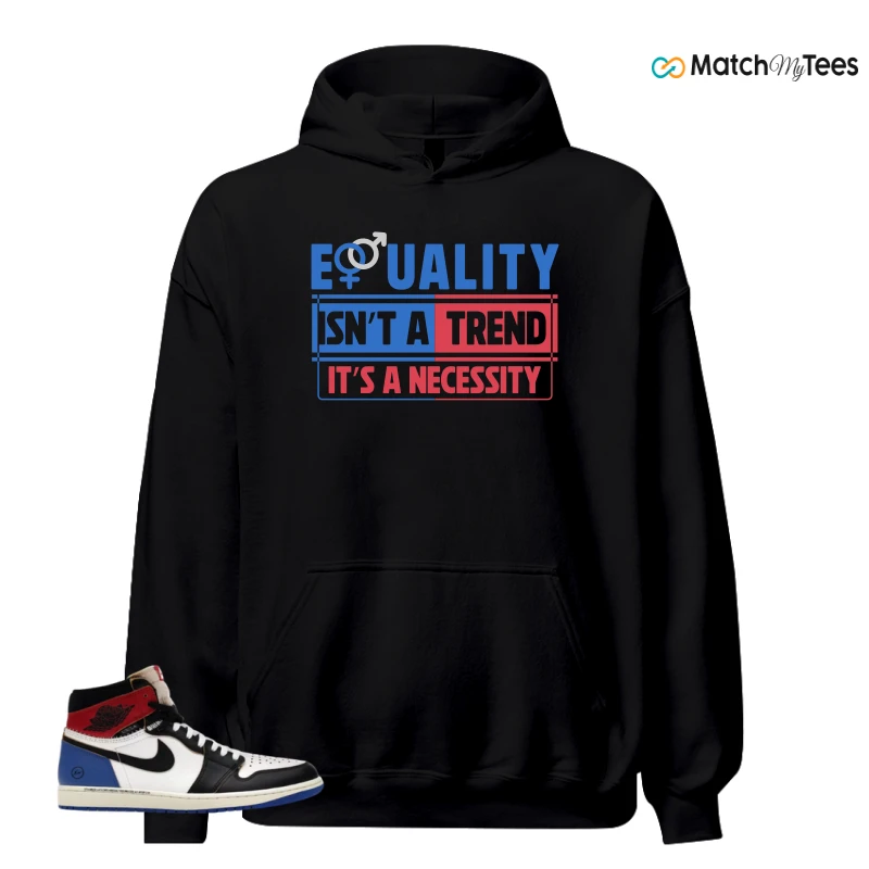 NIKE AIR JORDAN 1 RETRO HIGH OG SP FRAGMENT X UNION LA VARSITY RED SPORT ROYAL SNEAKER Matching Tees hoodie