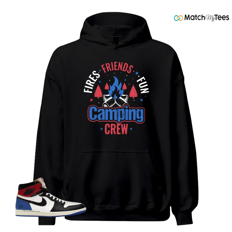 NIKE AIR JORDAN 1 RETRO HIGH OG SP FRAGMENT X UNION LA VARSITY RED SPORT ROYAL SNEAKER Matching Tees hoodie
