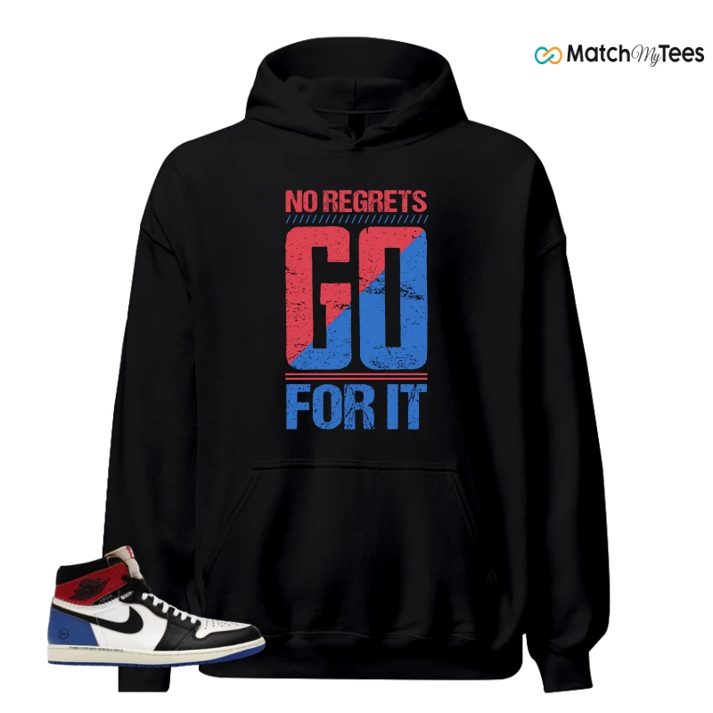 NIKE AIR JORDAN 1 RETRO HIGH OG SP FRAGMENT X UNION LA VARSITY RED SPORT ROYAL SNEAKER Matching Tees hoodie