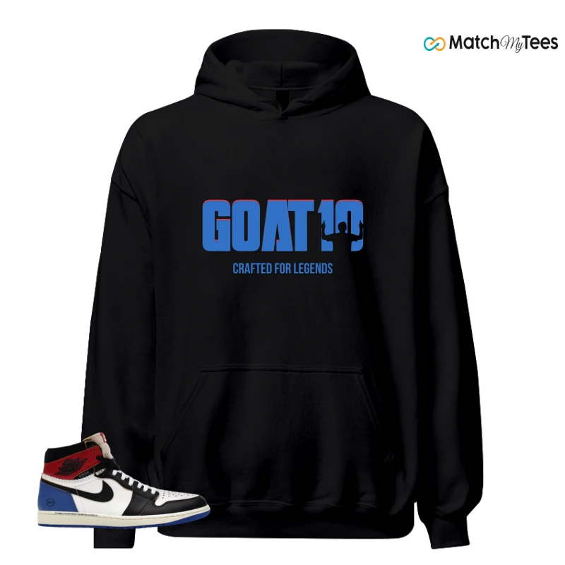 NIKE AIR JORDAN 1 RETRO HIGH OG SP FRAGMENT X UNION LA VARSITY RED SPORT ROYAL SNEAKER Matching Tees hoodie
