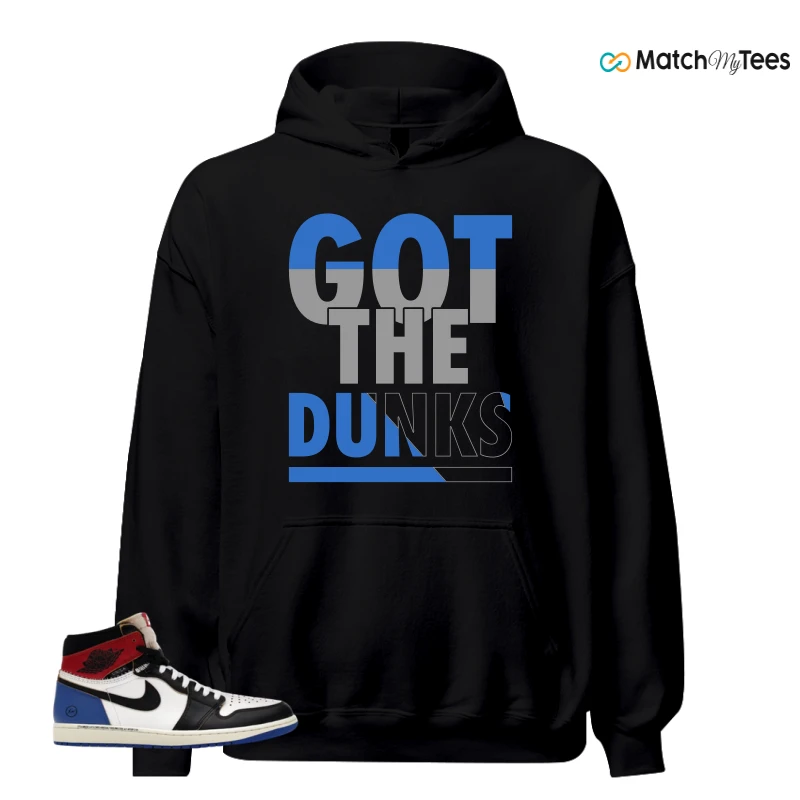 NIKE AIR JORDAN 1 RETRO HIGH OG SP FRAGMENT X UNION LA VARSITY RED SPORT ROYAL SNEAKER Matching Tees hoodie
