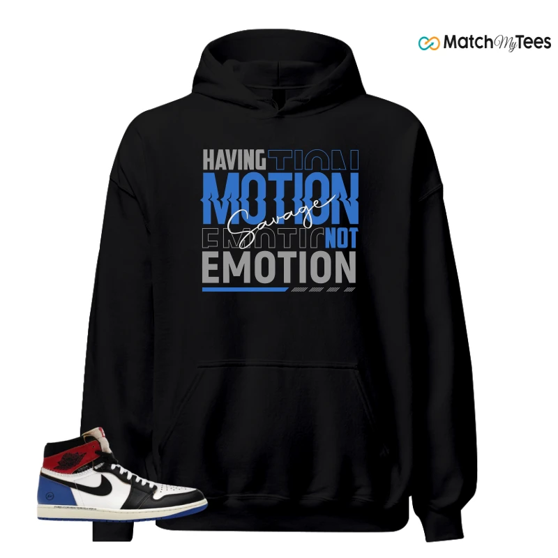 NIKE AIR JORDAN 1 RETRO HIGH OG SP FRAGMENT X UNION LA VARSITY RED SPORT ROYAL SNEAKER Matching Tees hoodie