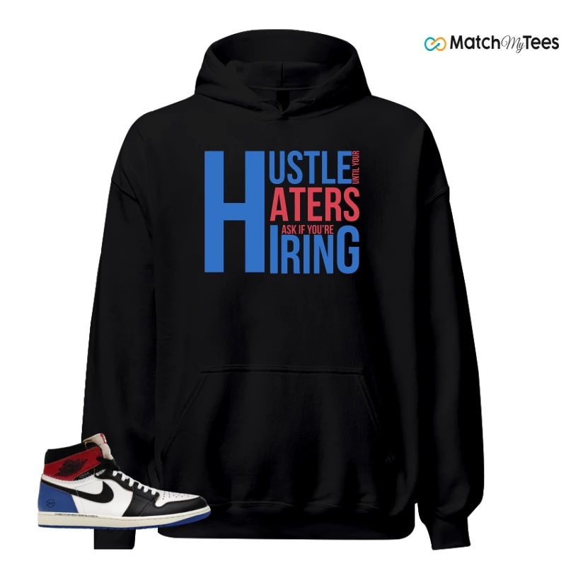 NIKE AIR JORDAN 1 RETRO HIGH OG SP FRAGMENT X UNION LA VARSITY RED SPORT ROYAL SNEAKER Matching Tees hoodie