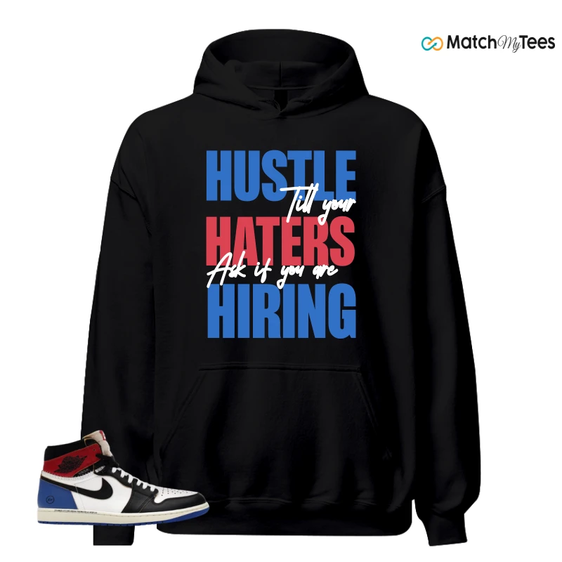 NIKE AIR JORDAN 1 RETRO HIGH OG SP FRAGMENT X UNION LA VARSITY RED SPORT ROYAL SNEAKER Matching Tees hoodie