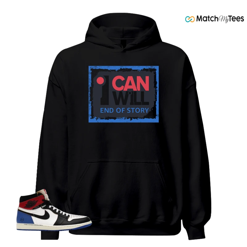 NIKE AIR JORDAN 1 RETRO HIGH OG SP FRAGMENT X UNION LA VARSITY RED SPORT ROYAL SNEAKER Matching Tees hoodie