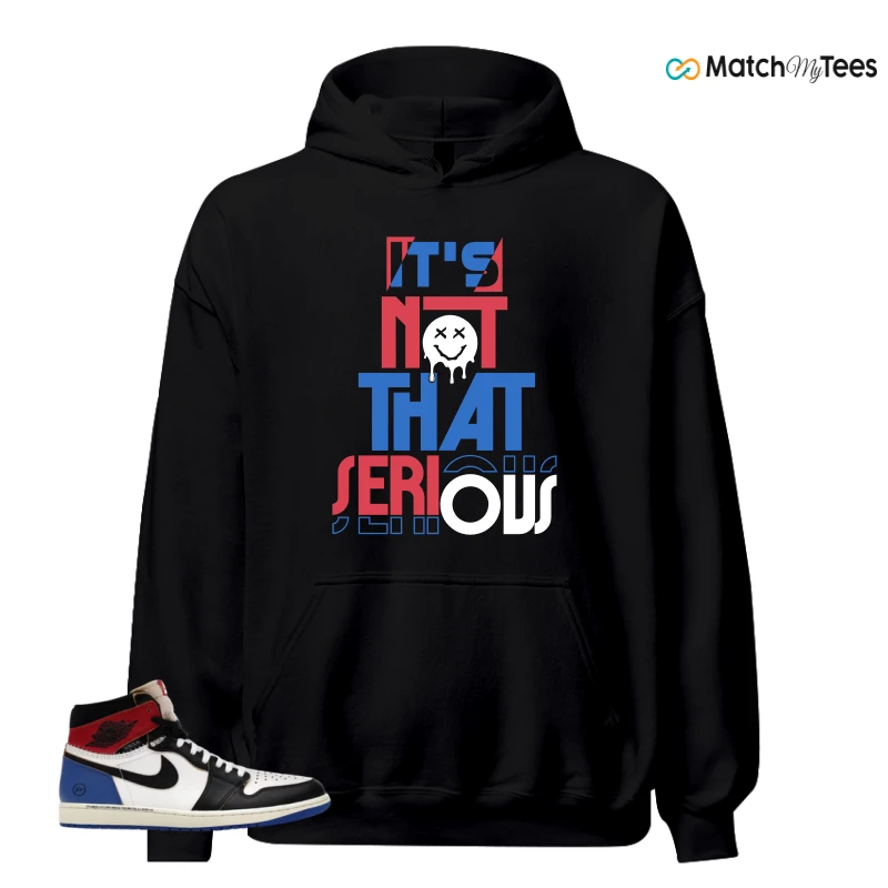 NIKE AIR JORDAN 1 RETRO HIGH OG SP FRAGMENT X UNION LA VARSITY RED SPORT ROYAL SNEAKER Matching Tees hoodie