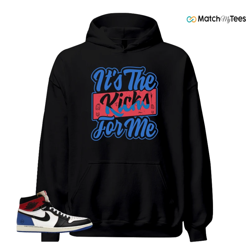 NIKE AIR JORDAN 1 RETRO HIGH OG SP FRAGMENT X UNION LA VARSITY RED SPORT ROYAL SNEAKER Matching Tees hoodie