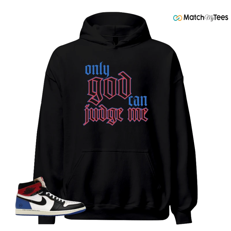 NIKE AIR JORDAN 1 RETRO HIGH OG SP FRAGMENT X UNION LA VARSITY RED SPORT ROYAL SNEAKER Matching Tees hoodie