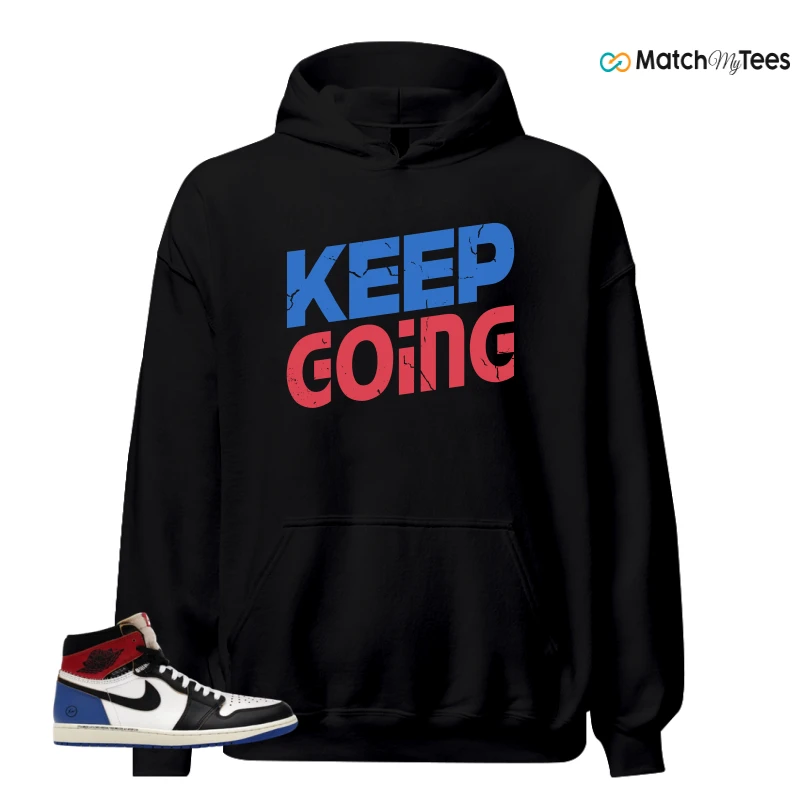 NIKE AIR JORDAN 1 RETRO HIGH OG SP FRAGMENT X UNION LA VARSITY RED SPORT ROYAL SNEAKER Matching Tees hoodie