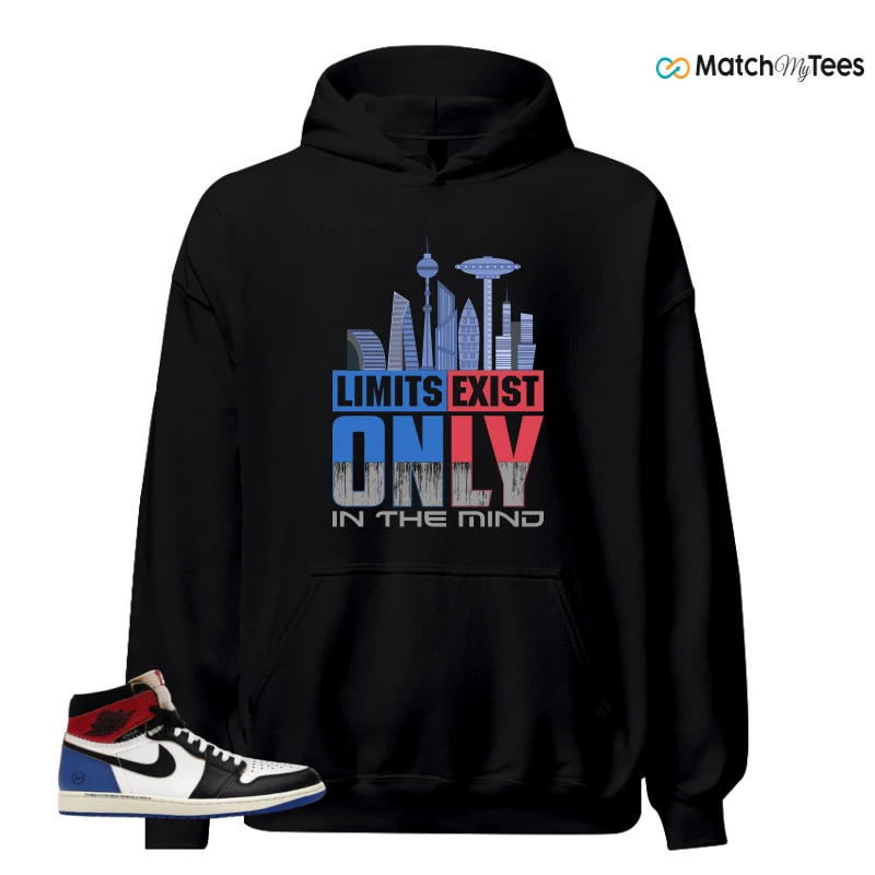 NIKE AIR JORDAN 1 RETRO HIGH OG SP FRAGMENT X UNION LA VARSITY RED SPORT ROYAL SNEAKER Matching Tees hoodie