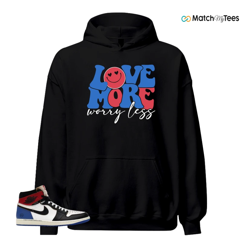 NIKE AIR JORDAN 1 RETRO HIGH OG SP FRAGMENT X UNION LA VARSITY RED SPORT ROYAL SNEAKER Matching Tees hoodie