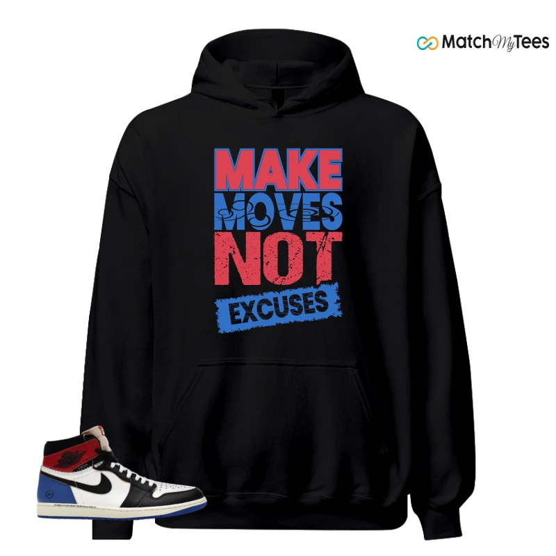 NIKE AIR JORDAN 1 RETRO HIGH OG SP FRAGMENT X UNION LA VARSITY RED SPORT ROYAL SNEAKER Matching Tees hoodie