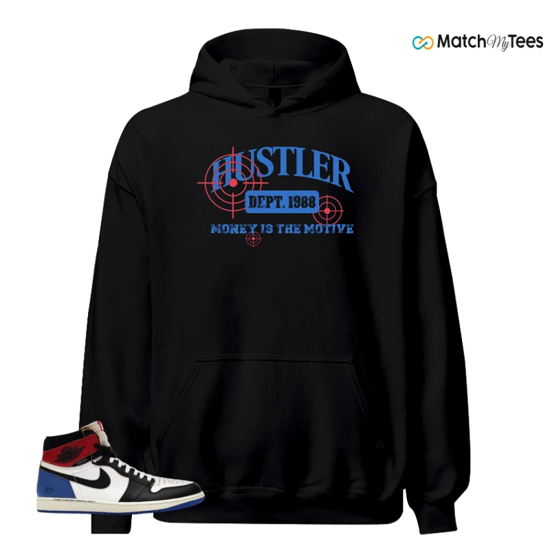 NIKE AIR JORDAN 1 RETRO HIGH OG SP FRAGMENT X UNION LA VARSITY RED SPORT ROYAL SNEAKER Matching Tees hoodie
